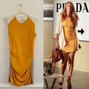 Yigal Azrouel colorblock dress Size 8 ASO Gossip Girl